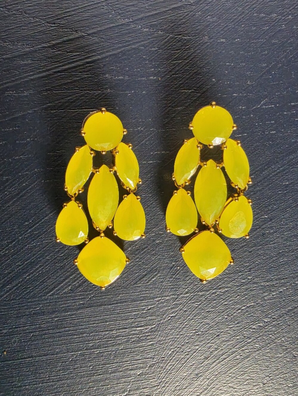 Kate Spade Marquis Chandelier Crystal Earrings
